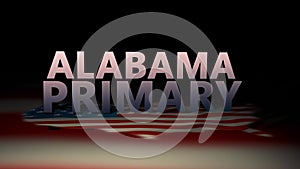 United States Cinematic Election Motion Graphics- Alabama primary Version