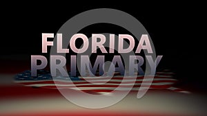 United States Cinematic Election Motion Graphics- Florida primary Version