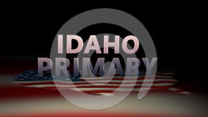 United States Cinematic Election Motion Graphics- Idaho primary Version