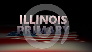 United States Cinematic Election Motion Graphics- Illinois primary Version