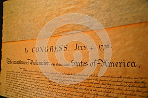 United States Declaration of Independence