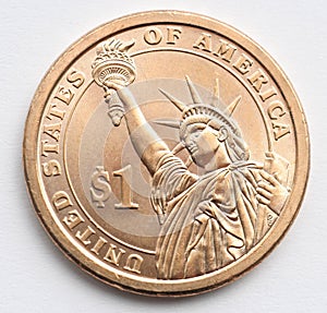 United states dollar coin