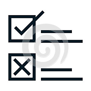 United States elections, choose republican or democratic candidate, political election campaign silhouette icon design