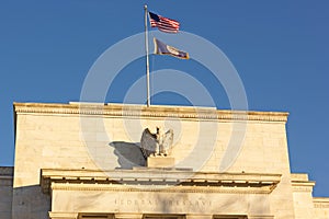 United States Federal Reserve headquarters in Washington DC, USA.