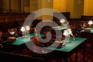 United States First Congress Capitol Underground Meeting Room Hi