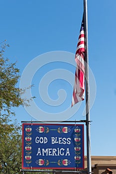 United States Flag, God bless America