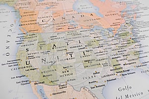 United States map