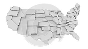 United States map by states image logo high levels