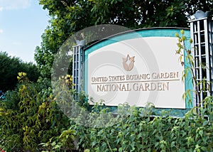 United States National Botanic Garden in Washington DC