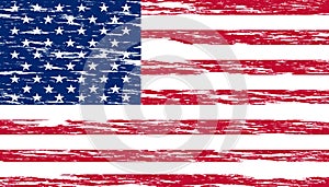 Sjednocený státy vlajka účinek 