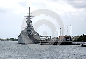 United States Naval Battleship photo