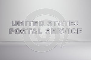 United States Postal Service word usps photo