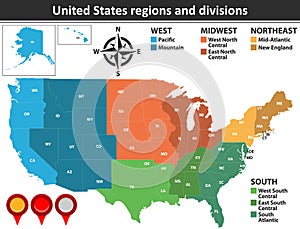 United States Regions and Divisions