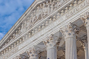 United States Supreme Court in Washington DC, USA