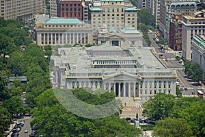 United States Treasury Building in Washington DC, USA