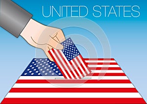 United States, Voting for the president of the united states symbol