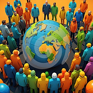 Unity in Diversity: A Global Community Embracing the Earth