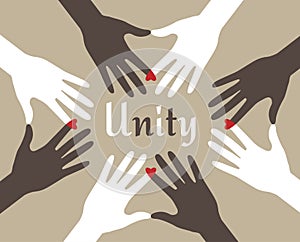 Unity Hands Abstract