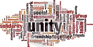 Unity word cloud