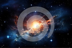 Univers light, AI generated