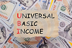 Universal Basic Income