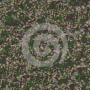 Universal Camouflage Pattern. Seamless Texture. photo
