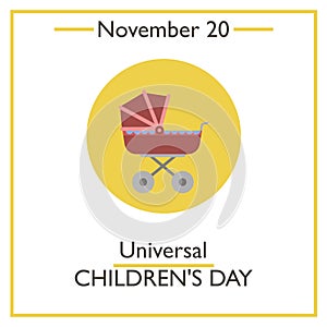 Universal Childrens Day. November 20
