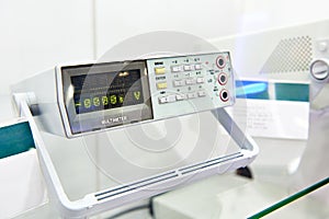 Universal desktop voltmeter in store