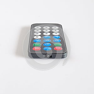 Universal Digital tv remote control on white