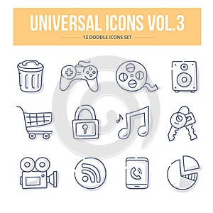 Universal Doodle Icons vol.3