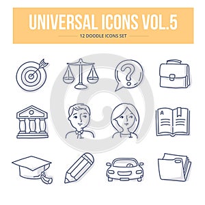 Universal Doodle Icons vol.5