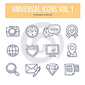 Universal Doodle Icons vol.1 photo