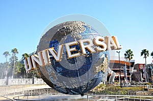 Universal Globe in Universal Orlando