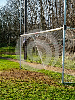 Universal goal post to practice football, rugby, hurling, camogie, Ireland