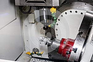 Universal milling machine centre