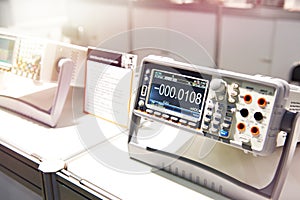 Universal voltmeter in store