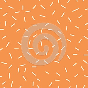 Universal vector seamless pattern of simple elements