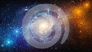 El universo lleno estrellas nebulosa a galaxias. elementos de Éste 