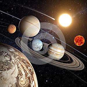 Universe Solar System Planets photo