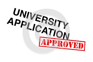 University Application Approved
