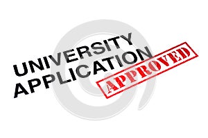 University Application Approved