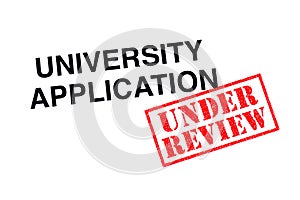 University Application Under Review