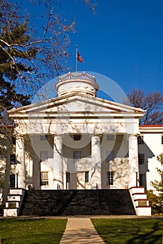 University Building in Fall