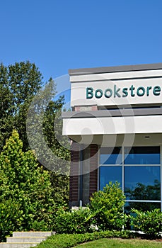 University campus bookstore