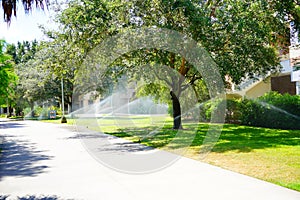 The University of Central Florida campus landscape