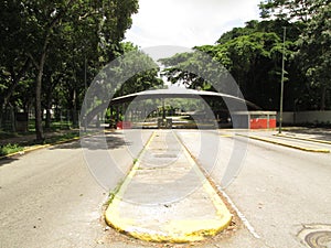 University Central Of Venezuela UCV main gate Caracas Venezuela photo