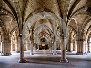 University of Glasgow cloisters