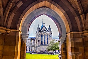 The University of Glasgow Cloisters