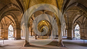 The University of Glasgow Cloisters