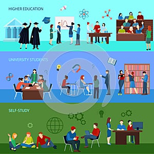 University Horizontal Banners